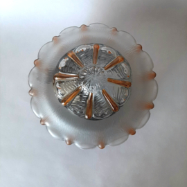 Jaren 60 plafondlamp | Bloemvormige lamp