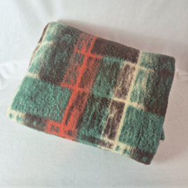 MCM Wollen Deken | Oranje, Groen, Bruin, Wit