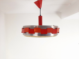 Vintage jaren 70 hanglamp, grote design hanglamp