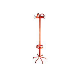 Vintage jaren 70 Brabantia kapstok | Oranje staande kapstok