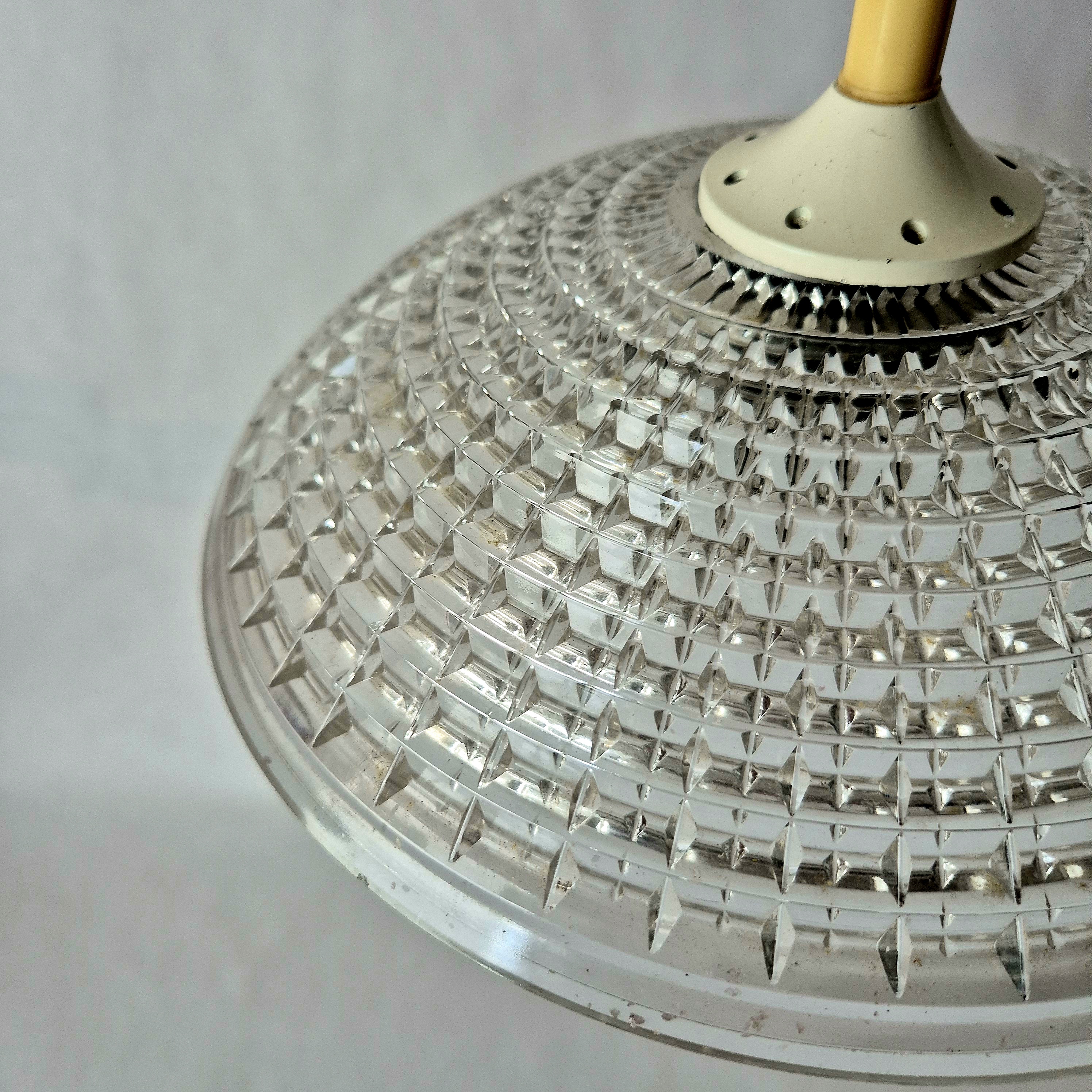 Glazen hanglampje | MCM hanglamp | Glazen hanglamp strak design