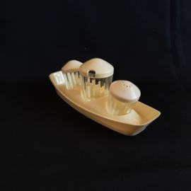 Vintage peper en zout stel van Emsa, Germany, 70s tafelset