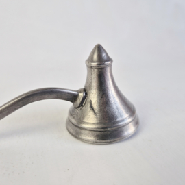 Vintage Tinnen Kaarsendover