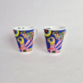 Corneille bekers set van 2