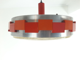 Vintage jaren 70 hanglamp, grote design hanglamp