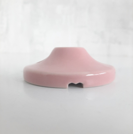 Plafondkap porselein Roze