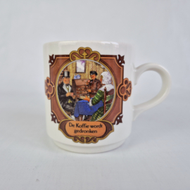 Vintage mokken Villeroy & Boch - Douwe Egberts