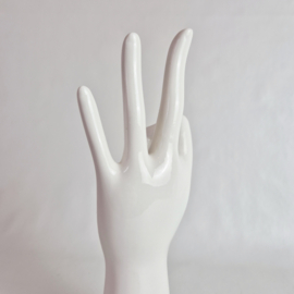 Vintage display voor ringen hand | Ringendisplay