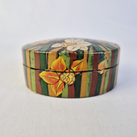 Vintage papiermaché doos | Kasjmir India