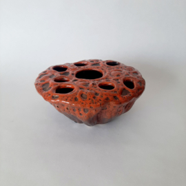 Jaren 70 bloemensteker fat lava