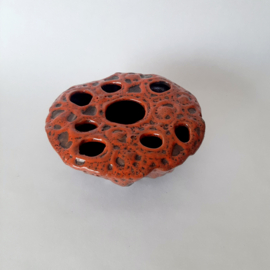 Jaren 70 bloemensteker fat lava