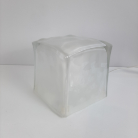 Vintage Ikea ijsblok tafellamp | TYP B0012 | Iviken "Ice Cube"