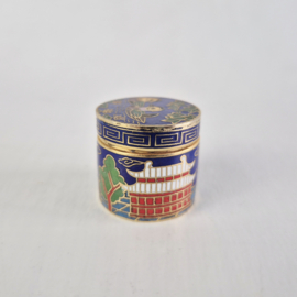 Cloisonné Pillendoosje Eenden