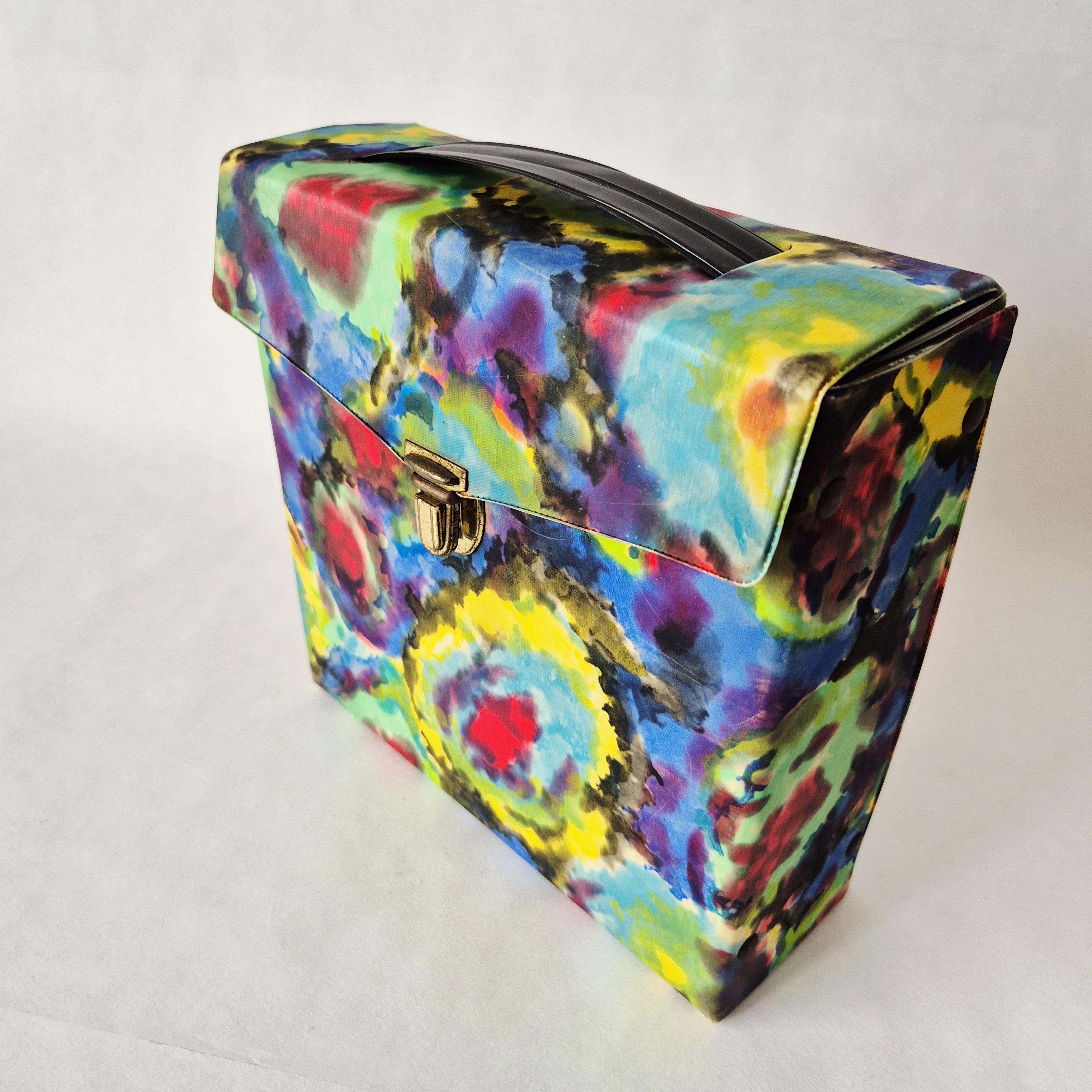Singles koffer | Vintage jaren 70 koffer voor singles