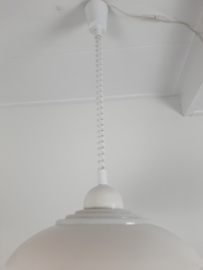 Space Age hanglamp, Knud Christensen, Deens design, UFO lamp