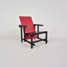Rietveld Rood Blauwe Stoel Miniatuur
