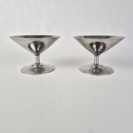 Vintage WMF Chromargan Cocktail Glazen Set van 2