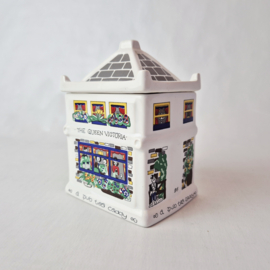 English Life Tea Caddie made by Wade