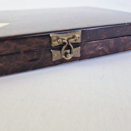 Vintage luxe speelsetkoffer