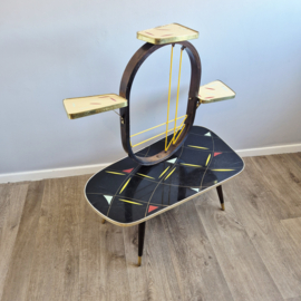 Vintage Mid-Century Plantentafel – Jaren ’50/’60