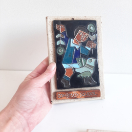 Keramische tegels Henk Potters| Jaren 70 | Kunsttegels