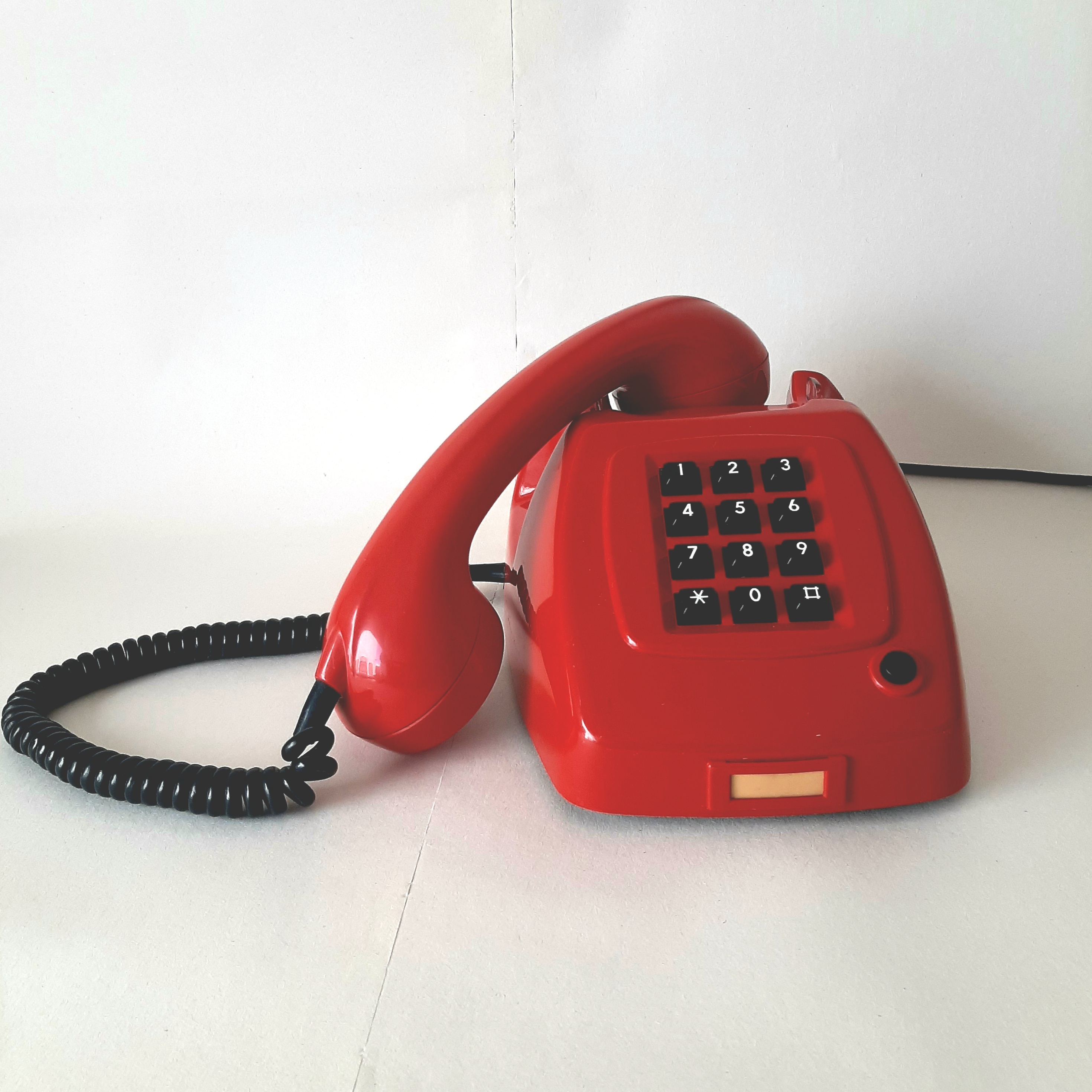 Vintage PTT telefoon | De Luxe Robijn | Jaren 70 telefoon