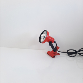 Vintage klemlamp Philips kopspiegelllamp | Jaren 70