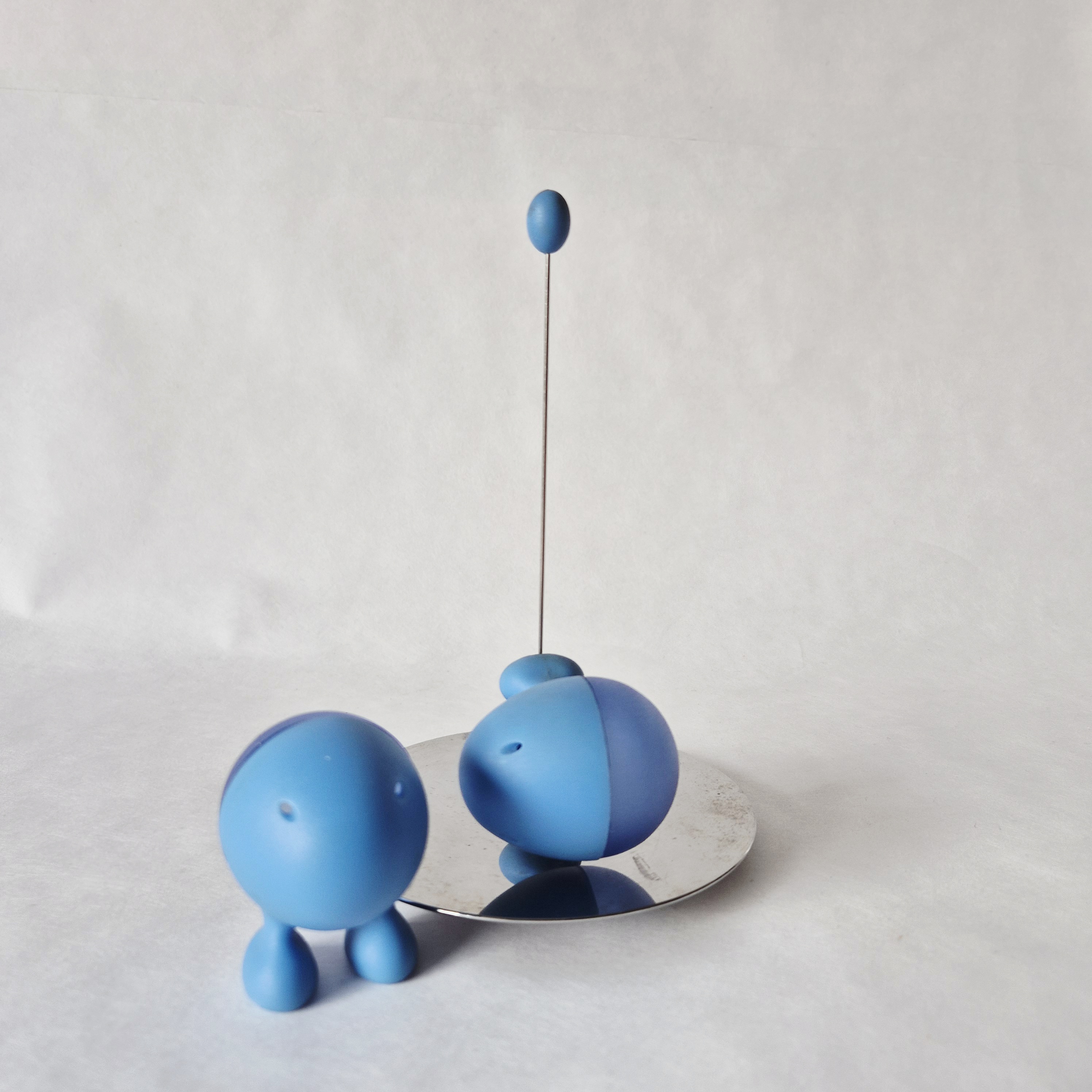 Alessi peper en zoutstel | Lilliput | Stefano Giovannoni design | Y2K | Family follows fiction