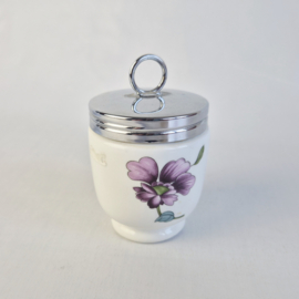 Royal Worcester eierkoker met 'Astley'-bloemenpatroon