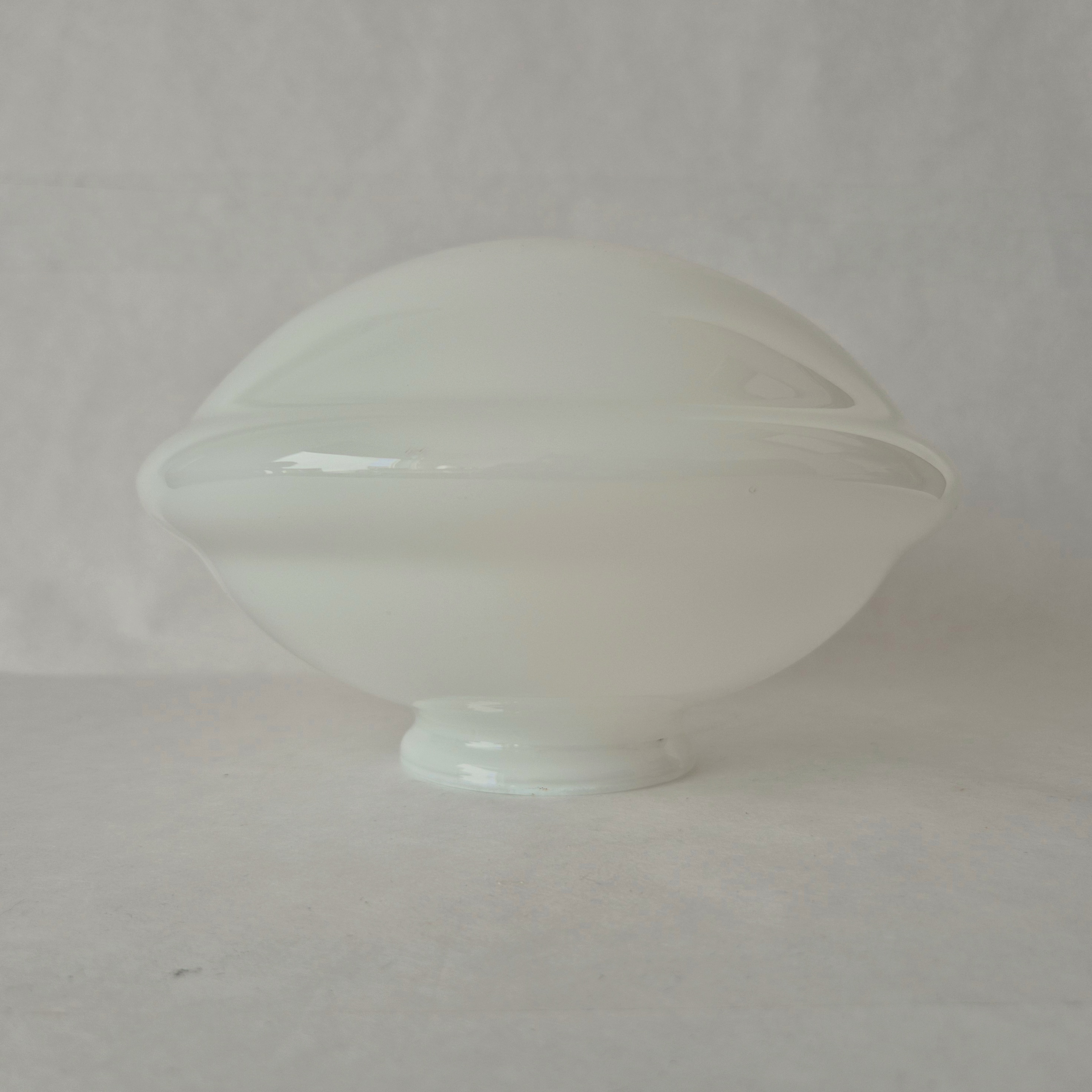Jaren 30 lampenkap opalineglas | Art Deco glazen kap | Lampenkap ter vervanging | Giso glas Knoop grip 8