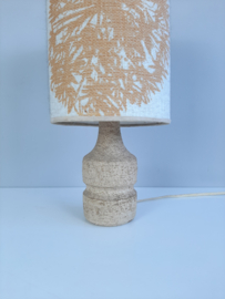 Vintage keramische tafellamp | Schemerlamp | Jaren 70 lamp