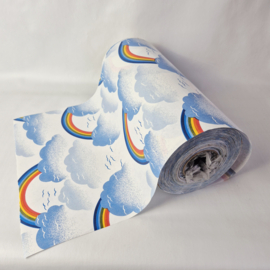 Grote rol vintage inpakpapier