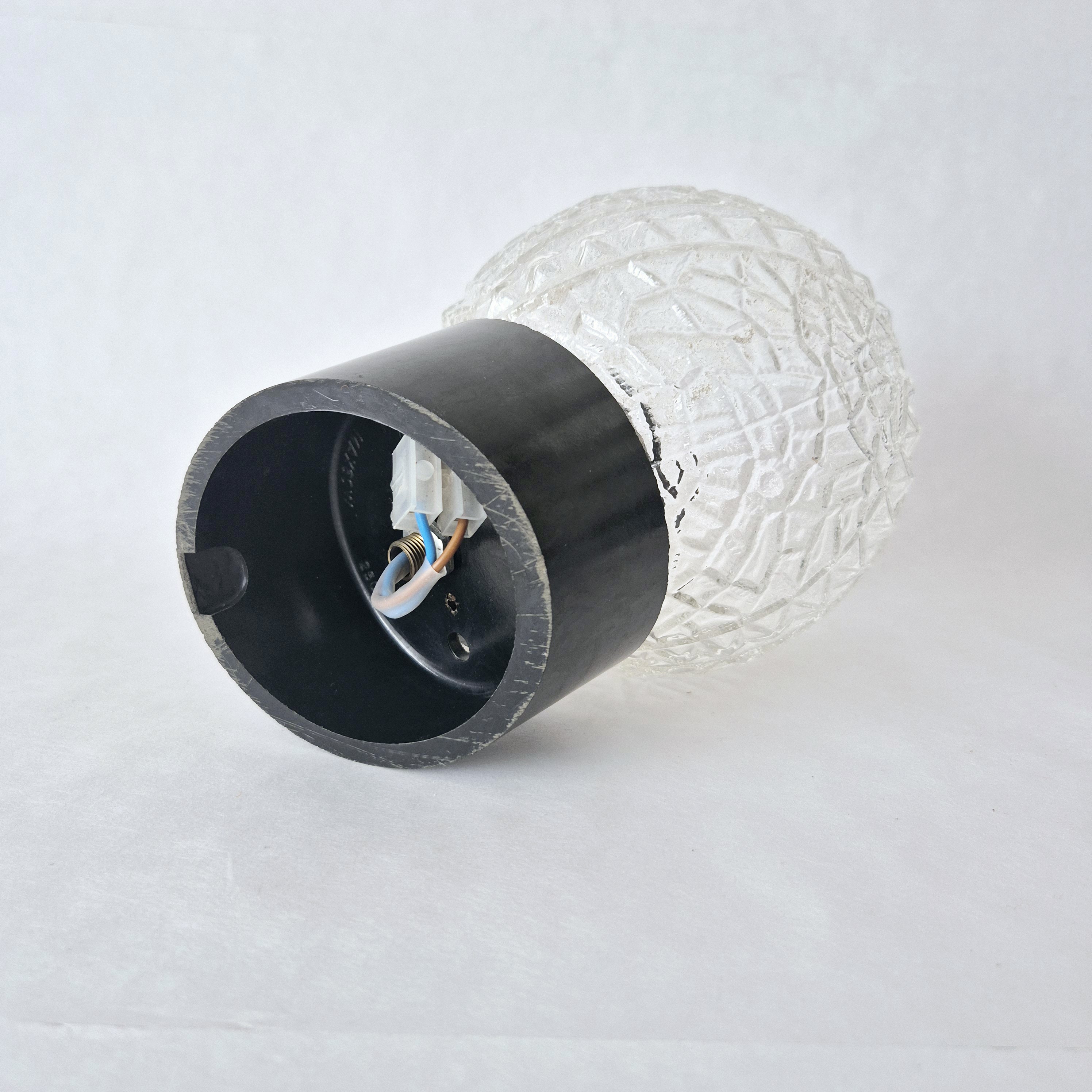 Bakelieten schuine schroefbolhouder met bewerkte of witte bol