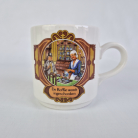 Vintage mokken Villeroy & Boch - Douwe Egberts