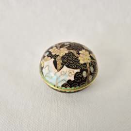 Cloisonné pillendoosje | Cloisonné doosje met Chinees design