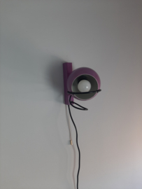 Gepo wandlamp paars, eyeball lamp