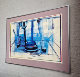Zeefdruk Steven Scheffer | Proefdruk 1/1 | Doe de boen | Origineel kunstwerk Steven Scheffer 1981