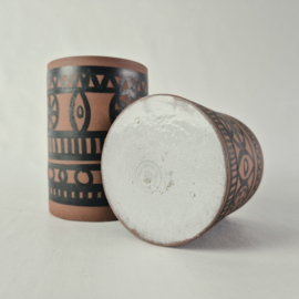 Wattisfield Ware Suffolk Set van 2 Vazen uit de jaren 60