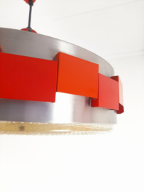 Vintage jaren 70 hanglamp, grote design hanglamp