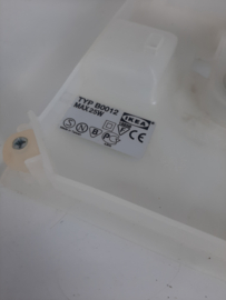 Vintage Ikea ijsblok tafellamp | TYP B0012 | Iviken "Ice Cube"