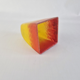 Pate de Verre Art Deco Glazen Lampenkap