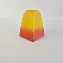 Pate de Verre Art Deco Glazen Lampenkap