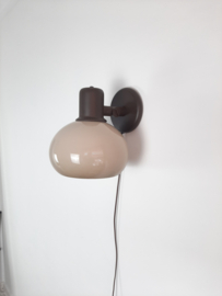 Vintage Herda Wandlamp | Jaren 70 Lamp | Mushroomlamp