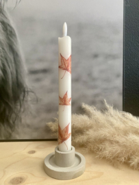 led kaars - Herfst blad