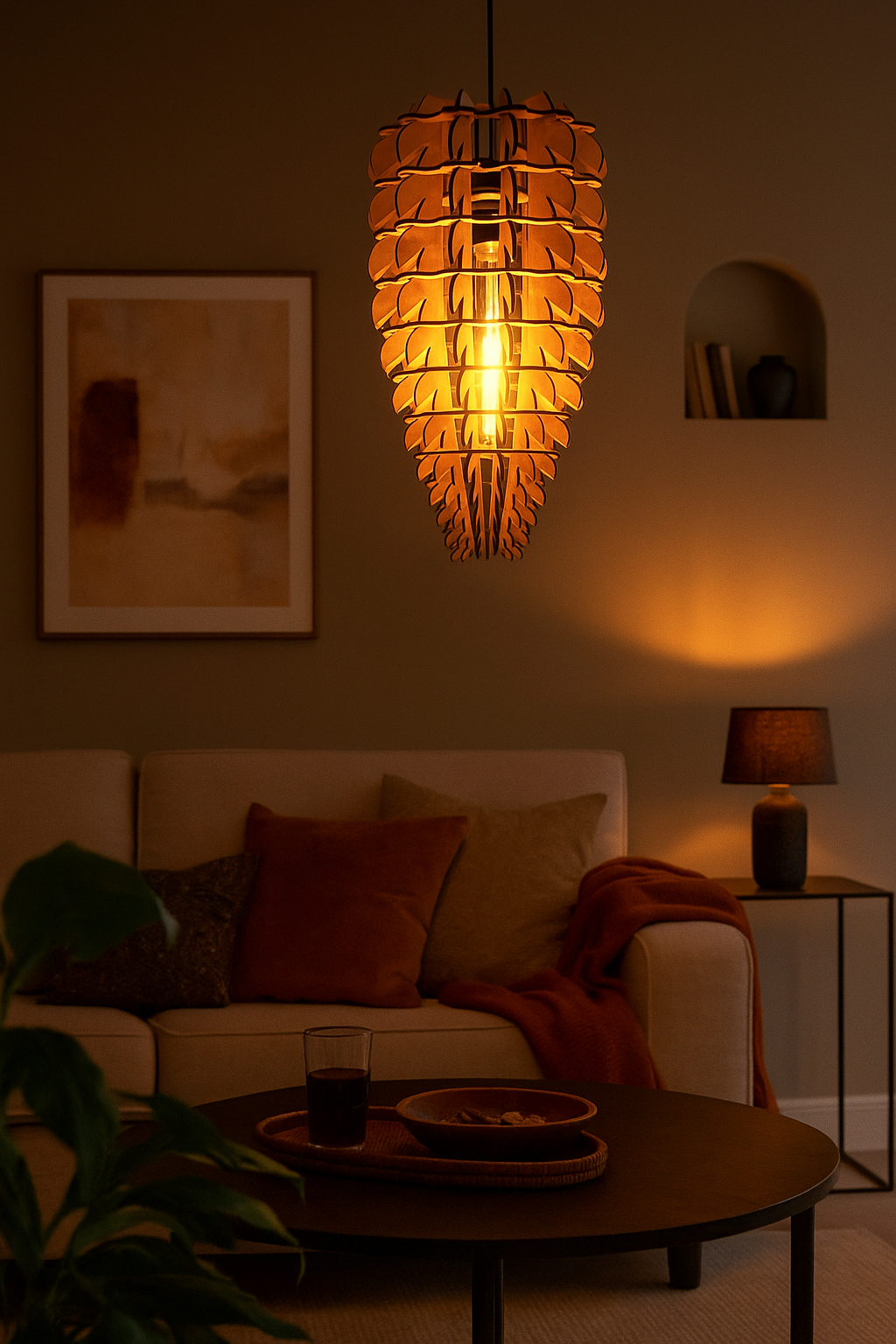 LUX hanglamp Lasercut