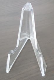 acryl standaard - transparant - set van 2