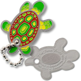 Coins and Pins Travel Schildpad