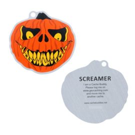 Screamer travel tag