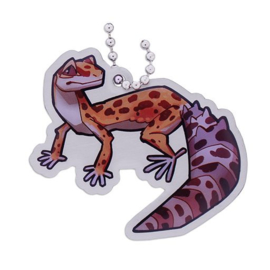 Geopets Travel tag  - Cricket the Leopard Gecko