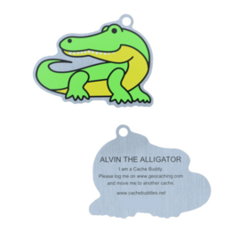 Oakcoins Travel Tag - Alvin the Alligator